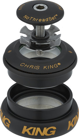 Chris King InSet i8 ZS44/28.6 - EC44/33 GripLock Headset - two tone-black-gold/1 1/8" - 1 1/4" tapered/ZS44/28,6 - EC44/33