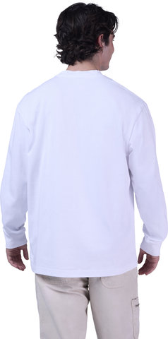 Fox Head Wordmark Oversized L/S Tee Longsleeve T-Shirt - optic white/S