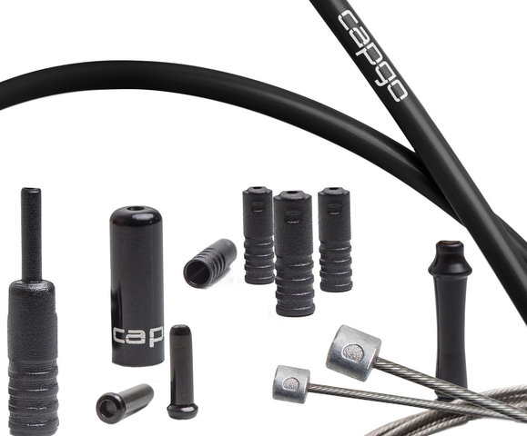 capgo BL Shift Cable set for Campagnolo - black