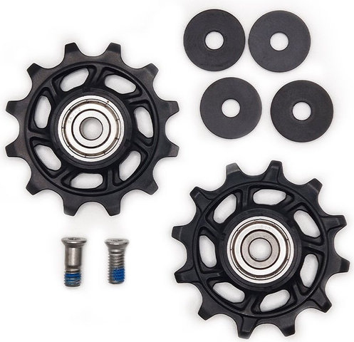 Rotor UNO Electronic Rear Derailleur 12T Pulley Set - black