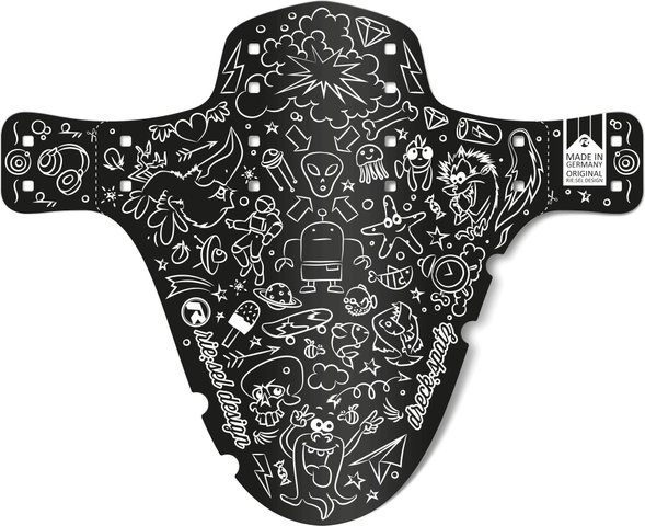 rie:sel design dreck:spatz Kids Mudguard Schutzblech - doodle