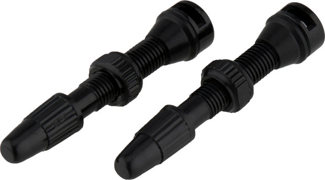 tune Válvula tubeless en set de 2 - negro/SV 35 mm