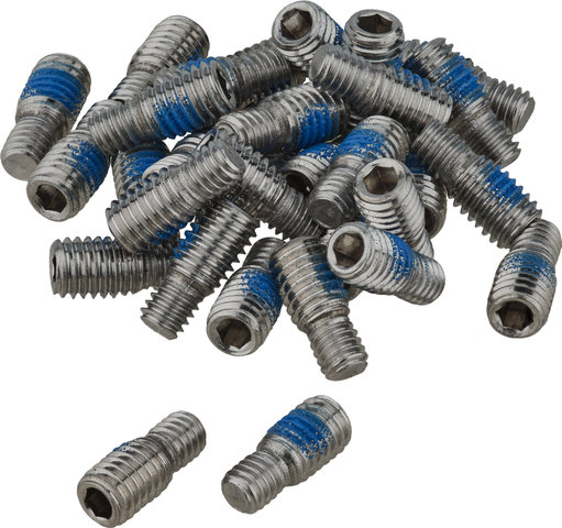 Burgtec Pins de repuesto para pedales de plataforma Penthouse Flat MK3 / MK4 - silver