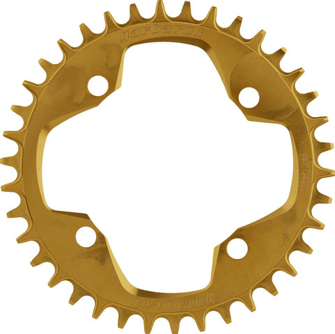 Garbaruk Kettenblatt Round 104 mm Lochkreis 1-fach - gold/38 Z
