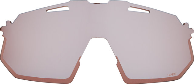100% Ersatzglas Hiper für Hypercraft SQ Sportbrille - hiper crimson silver mirror/hiper crimson-silver mirror