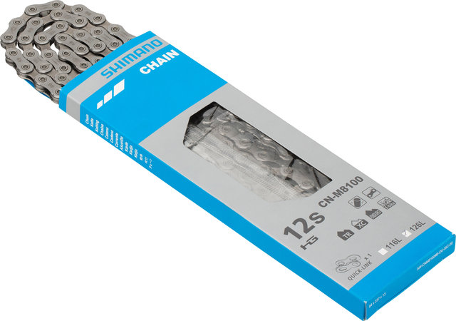 Shimano Ultegra Kassette CS-R8100 + Kette CN-M8101 12-fach Verschleißset - silber | 116 | 11-30