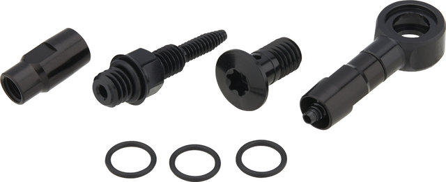 Trickstuff Beta Kevlar Hose Connection Set Banjo/Straight 6 mm - black