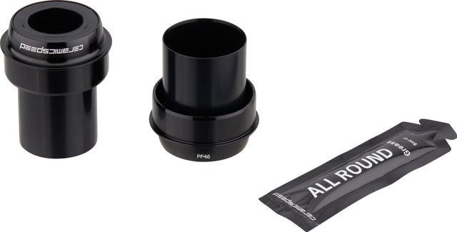 CeramicSpeed Eje de Pedalier Alpha PF30 Shimano Road - black/Press Fit PF30