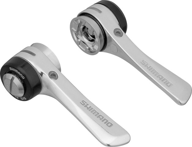 Shimano Set de manetas cambios d+t SL-R400 2-/3-/8-vel. p. cuadros de aluminio - plata