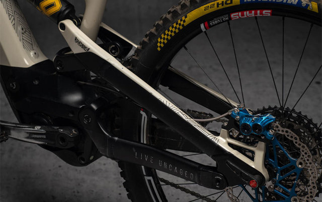 DYEDBRO E-bike Frame Protection Film Set - stay free black