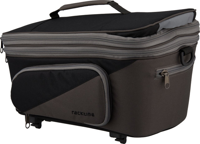 Racktime Talis Plus Fahrradtasche - carbon black-stone grey/8000 ml