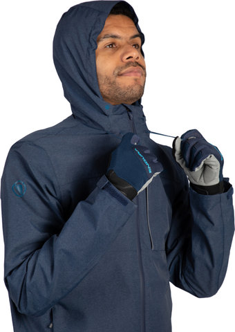 Endura Hummvee Waterproof Hooded Jacket - ink blue | M
