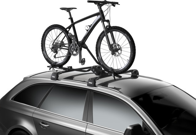 Thule Soporte de bicicleta ProRide para portaequipajes de techo - negro