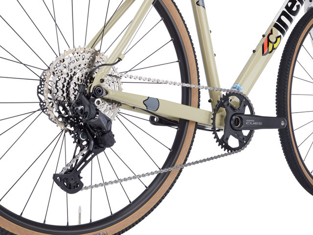 Cinelli Zydeco Shimano CUES 1x11 Gravelbike - sage rover-white/28"/M/47 mm