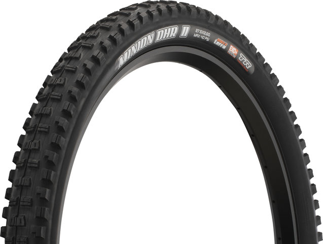 Maxxis cubierta plegable Minion DHR II EXO+ TR MaxxTerra 27,5'' - negro | 66-584 | 27.5 | 2.6 | 66 mm
