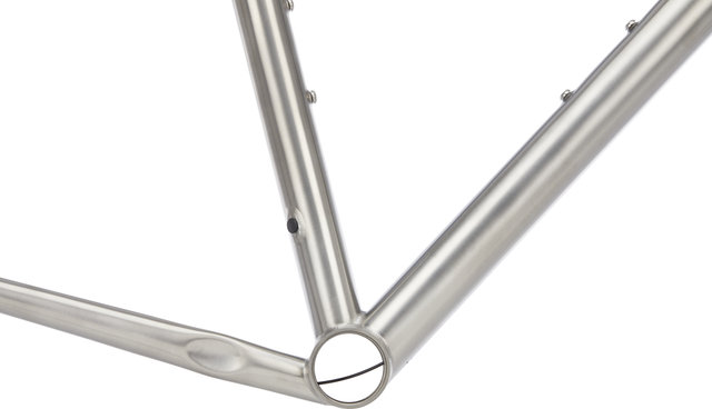 Blackheart Road Ti Rahmenkit - titanium brushed/1 1/8" - 1 1/4" tapered/43 mm/M/28"