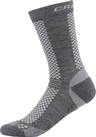 Craft Warm Mid Socken 2er Pack - granite-platinum | 40 - 42