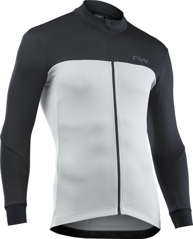 Northwave Maillot Force 2 L/S - light grey-black | L