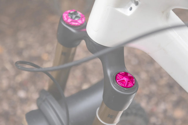OAK Components Forkcap AIR para válvula de horquilla de suspensión - rosa