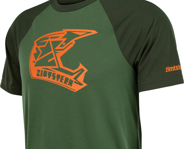 Zimtstern T-shirt Faze - bronze green forest night | M