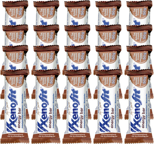 Xenofit barre énergétique Energieriegel - 20 pièces - chocolat crunch