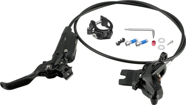 SRAM Code RSC Disc Brake - black anodized/Front wheel/Left (side-specific)