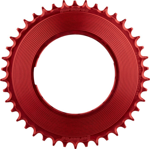 Garbaruk Plateau Thread Mount pour SRAM RED XPLR AXS PM Rond - red | 42 | 42 