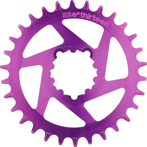 e*thirteen Plato Helix R Guidering Direct Mount para SRAM - eggplant/30 