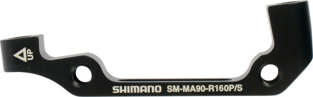 Shimano Scheibenbremsadapter XTR, XT für 160 mm Scheibe - schwarz/HR IS auf PM