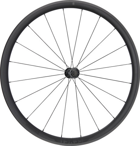 tune Juego de ruedas 28" freno de llanta TSR35 - negro/130 mm/100 mm/28"/Shimano carretera/100 mm/Shimano carretera/100 mm/130 mm