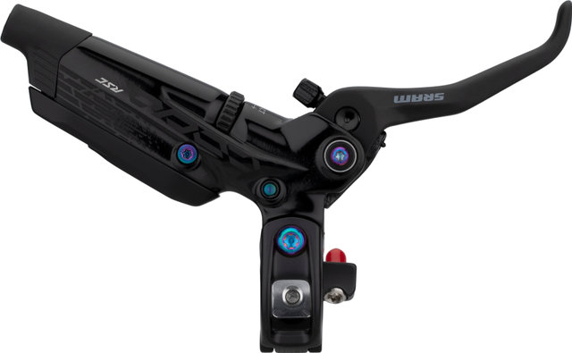 SRAM Code RSC Disc Brake - black anodized-rainbow/Rear wheel/Right (side-specific)