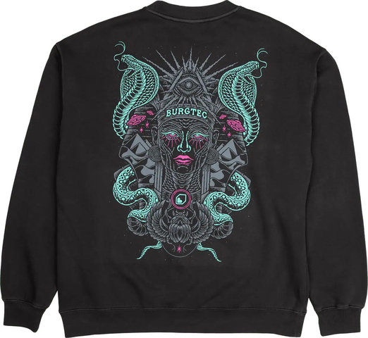 Burgtec Suéter Desert Queen Faded - black/M