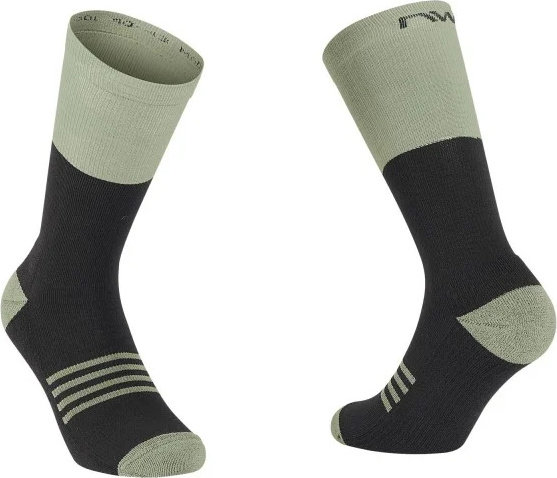 Northwave Extreme Pro High Socken - black-forest green | 40 - 43