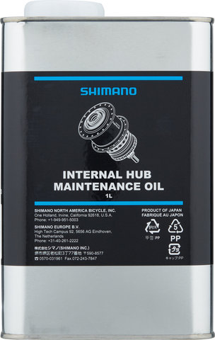 Aceite de mantenimiento para cambios de buje de 3/5/7/8 velocidades - universal/bidón, 1 Litro