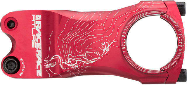 Race Face Atlas 0 ° 31.8Stem - rum red/65 mm 0°