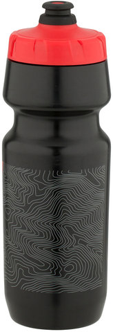 Specialized Big Mouth Trinkflasche 710 ml - black-red topo block/710 ml
