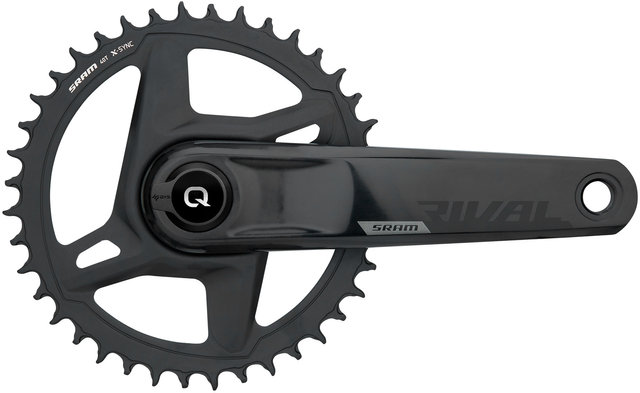 SRAM Rival 1 Wide DUB 1x12-fach Powermeter Kurbelgarnitur - black/170,0 mm 40 Zähne