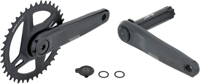 SRAM Rival 1 Wide DUB 1x12-fach Powermeter Kurbelgarnitur - black/170,0 mm 40 Zähne