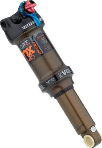Fox Racing Shox Float DPS EVOL LV 3POS Factory Trunnion Rear Shock - 2022 Model - black-orange/185 mm x 55 mm