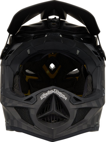 Troy Lee Designs Casque D4 Carbon MIPS - stealth black-silver/58 - 59 cm