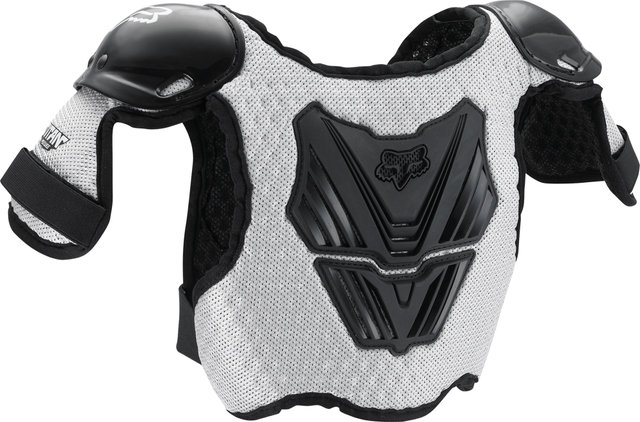 Kids Peewee Titan Roost Deflector Protektorenshirt - black-silver/M/L