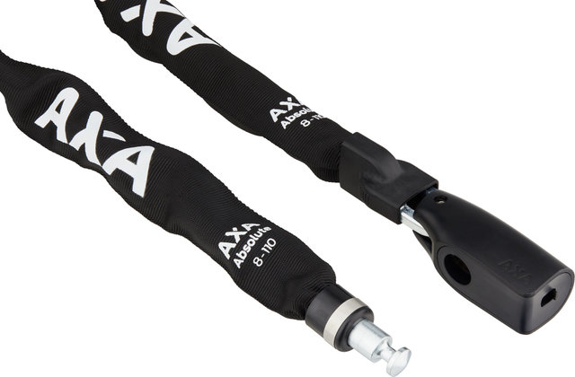 Axa Absolute 8 Kettenschloss - schwarz/110 cm