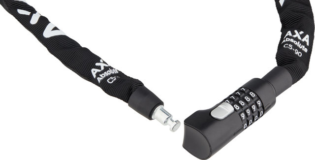 Axa Absolute C5 Chain Lock - black/90 cm
