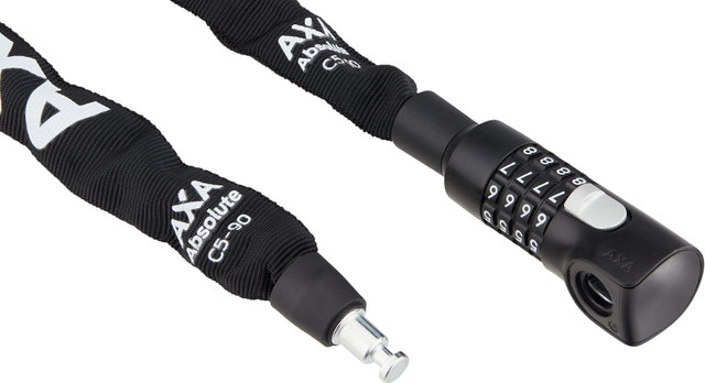 Axa Absolute C5 Chain Lock - black/90 cm