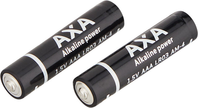 Axa Luz trasera Juno Batterie con aprobación StVZO - negro/50 mm