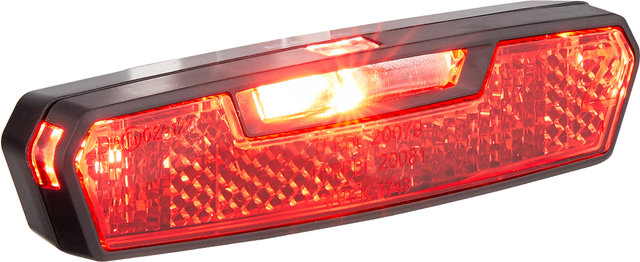 Lampe Arrière à Dynamo Juno (StVZO) - noir/50 mm