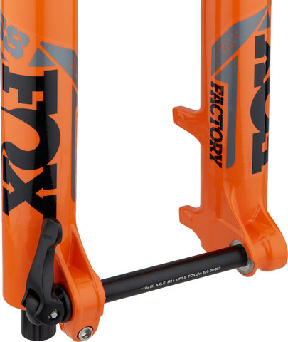 Fox Racing Shox 38 Float 27.5" GRIP2 Factory Boost Suspension Fork - shiny orange/170 mm / 1.5 tapered / 15 x 110 mm / 44 mm