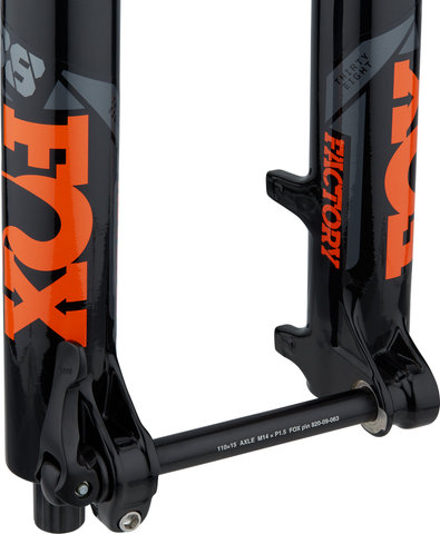 Fox Racing Shox 38 Float 27,5" GRIP2 Factory Boost Federgabel - shiny black/180 mm / 1.5 tapered / 15 x 110 mm / 37 mm