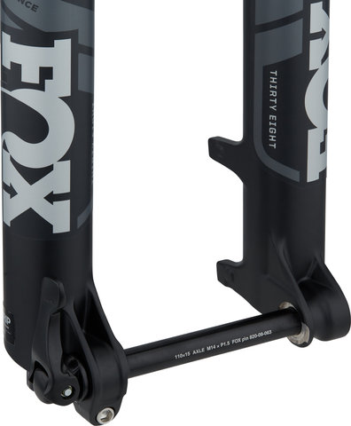 Fox Racing Shox 38 Float 29" GRIP Performance Boost Federgabel Modell 2022 - matte black/170 mm / 1.5 tapered / 15 x 110 mm / 44 mm