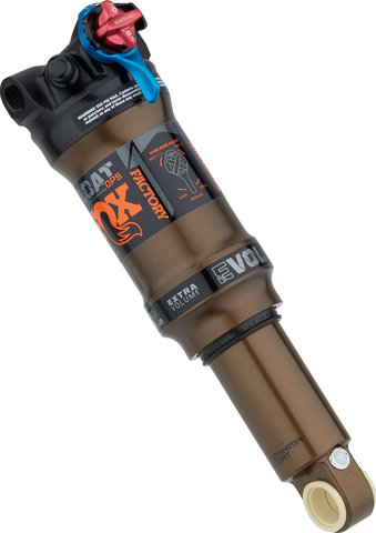 Fox Racing Shox Float DPS EVOL SV 3POS Factory Trunnion Dämpfer Modell 2022 - black-orange/165 mm x 45 mm